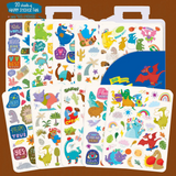 500+ sporty dinos stickers on the go