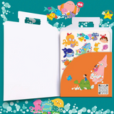 500+ school of fish stickers on the go