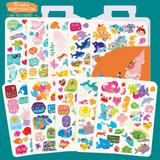 500+ school of fish stickers on the go