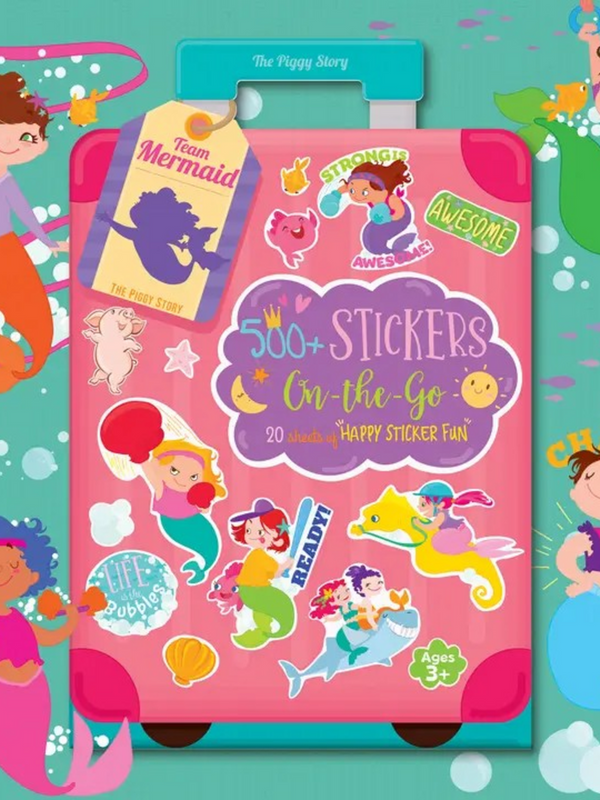 500+ team mermaid stickers on the go