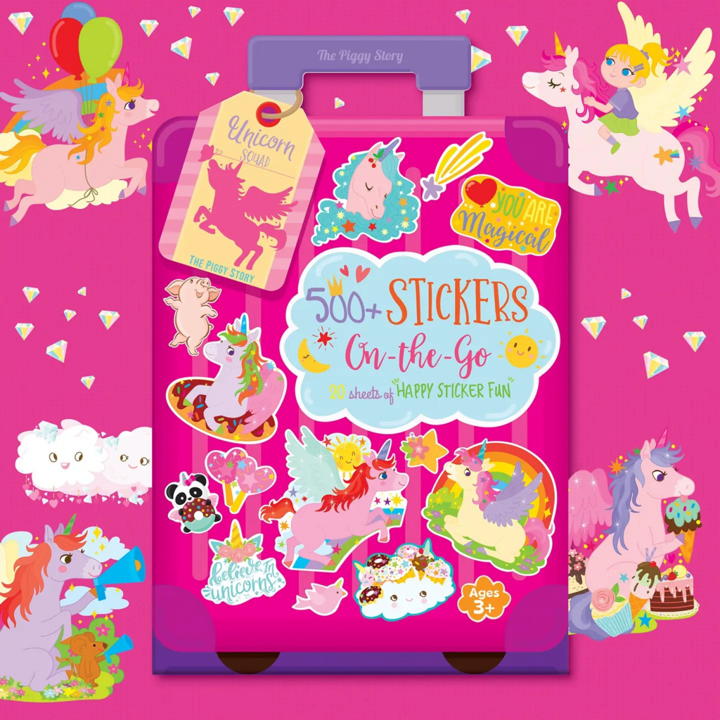 500+ unicorn squad stickers on the go