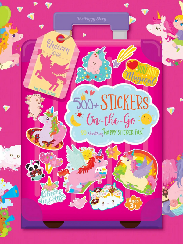 500+ unicorn squad stickers on the go