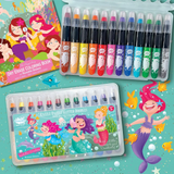 mermaid shimmer doodle twistable gel crayons