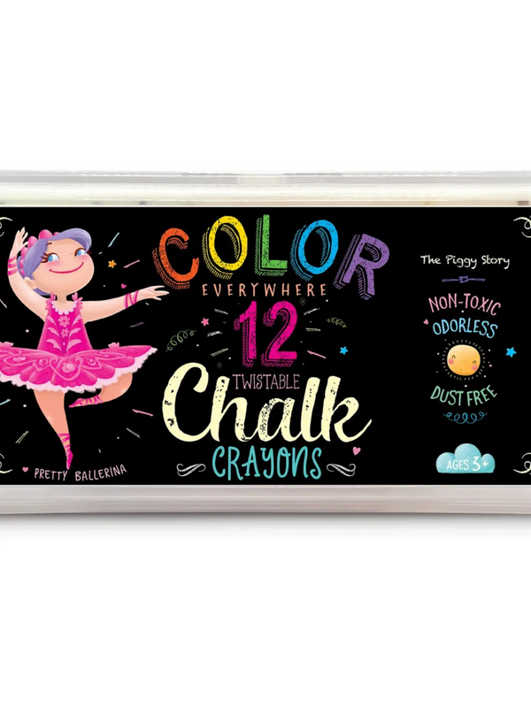 ballerina twistable chalk crayons