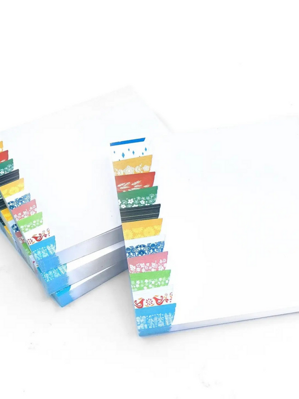 Pyrex-Inspired Mini Sticky Notes – Retro Notepad