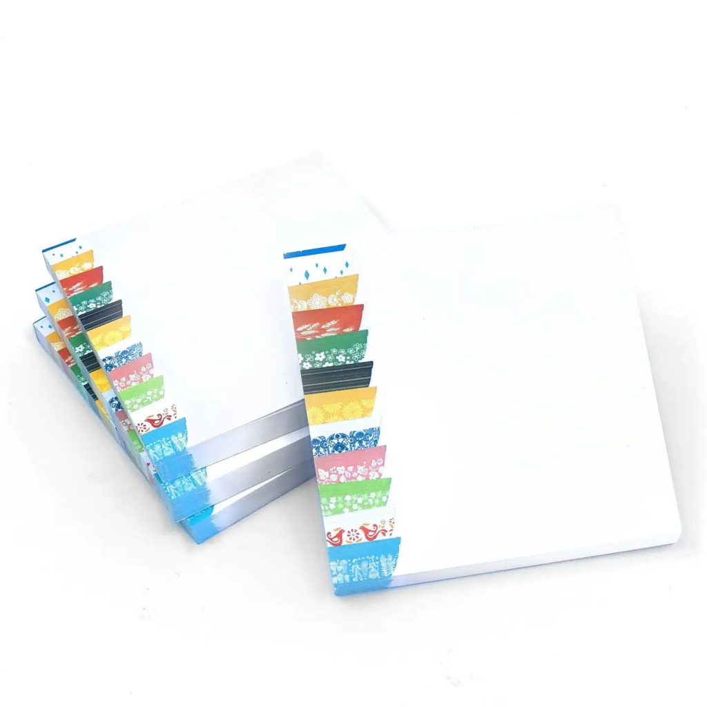 Pyrex-Inspired Mini Sticky Notes – Retro Notepad