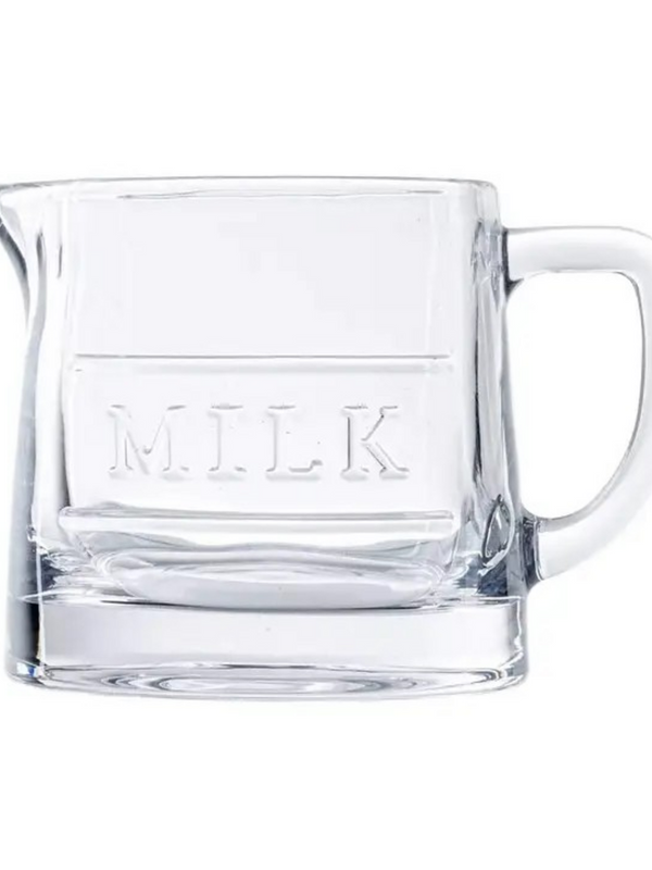 8 Ounce Glass Milk Pitcher