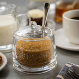 8 Ounce Glass Sugar Jar with Lid