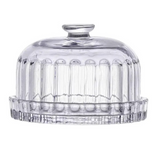 Glass Dessert Dish with Lid