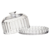 Glass Dessert Dish with Lid
