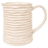 Rope Stoneware Pitcher 6 Cups