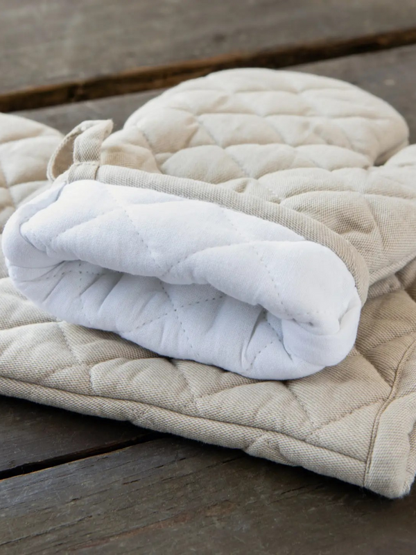 Dove Gray Stonewash Oven Mitt