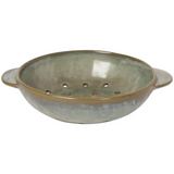 Gray Stoneware Fruit Bowl 7 Inch