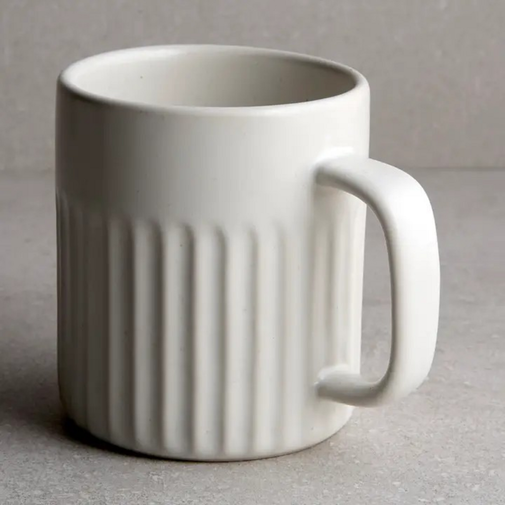 Ribbed Coffee Mug