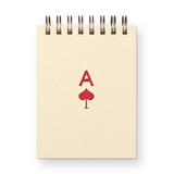 ace of spades mini jotter notebook