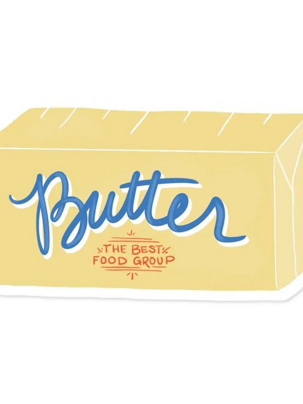 butter sticker