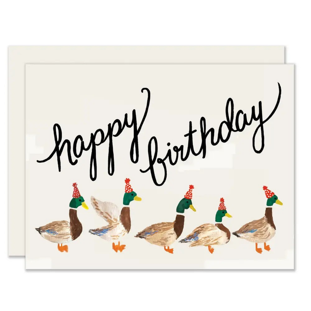 duck parade birthday card