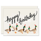 duck parade birthday card