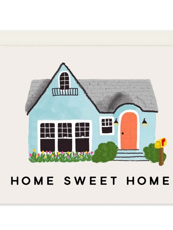 home sweet home greeting card