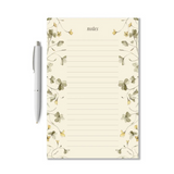 yellow wood sorrel to do list notepad