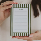 Striped Notepad
