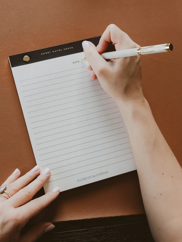Gold Rivet Basic Notepad