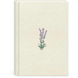 Delicate Floral Cream Hardcover Recycled Journal
