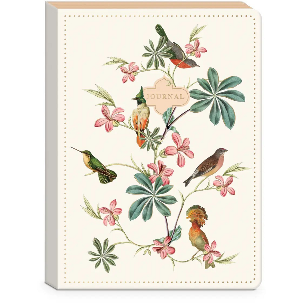 Ephemeral Garden Birds Softcover Journal