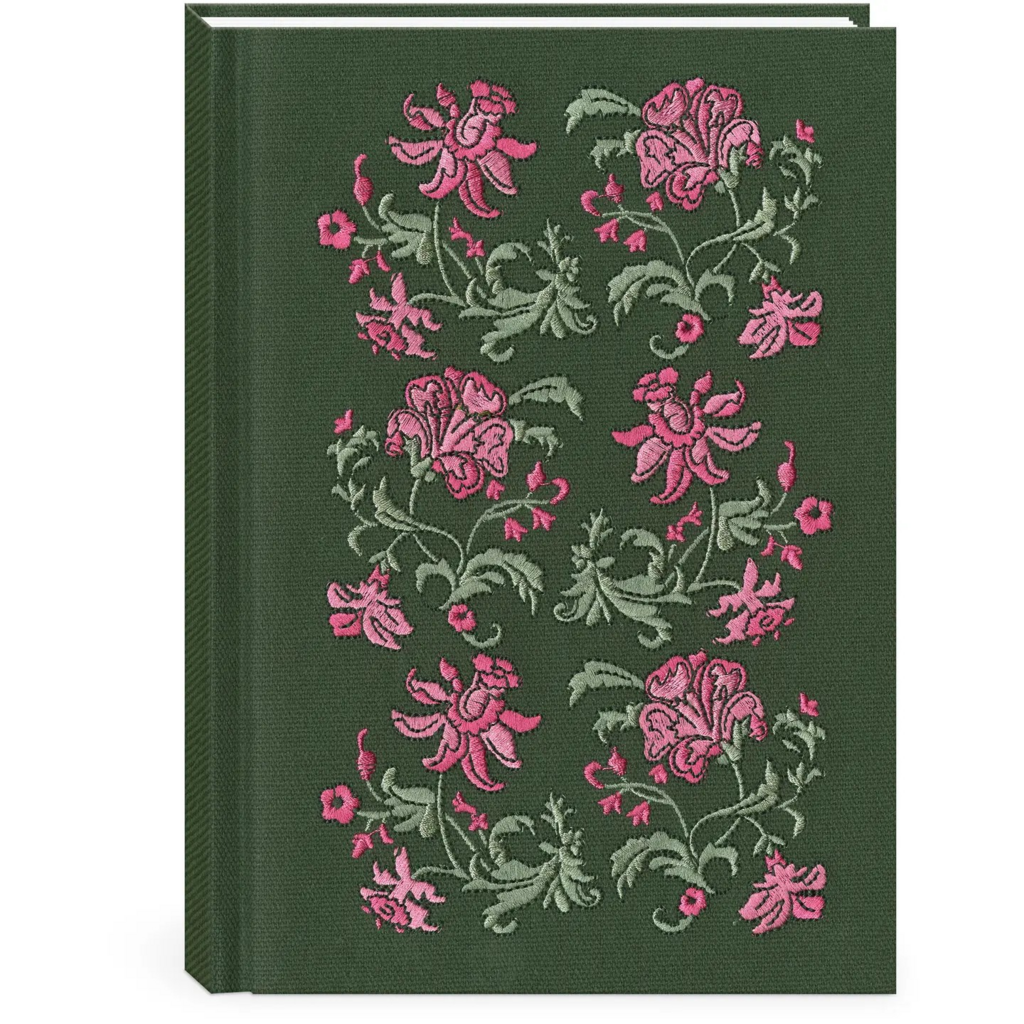 Regalia Green Fabric Journal