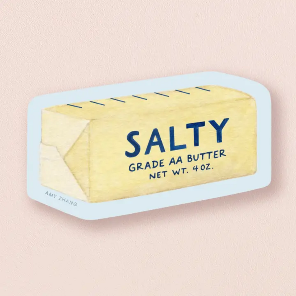 Salty Butter Sticker