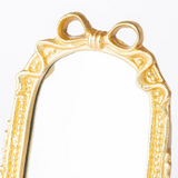 Gold Ribbon Table Top Mirror