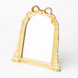Gold Ribbon Table Top Mirror