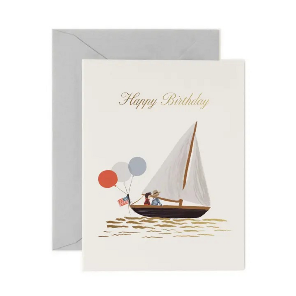 Sailboat Birthday Card