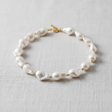 Baroque Pearl Necklace with Ot Clasp