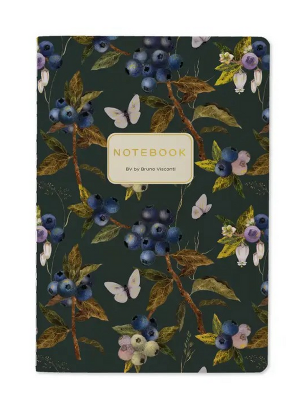 wild blueberry notebook