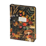 Vegan Leather Hardcover Daily Planner - Forest Mushrooms