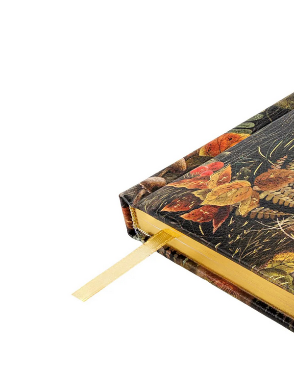 Vegan Leather Hardcover Daily Planner - Forest Mushrooms