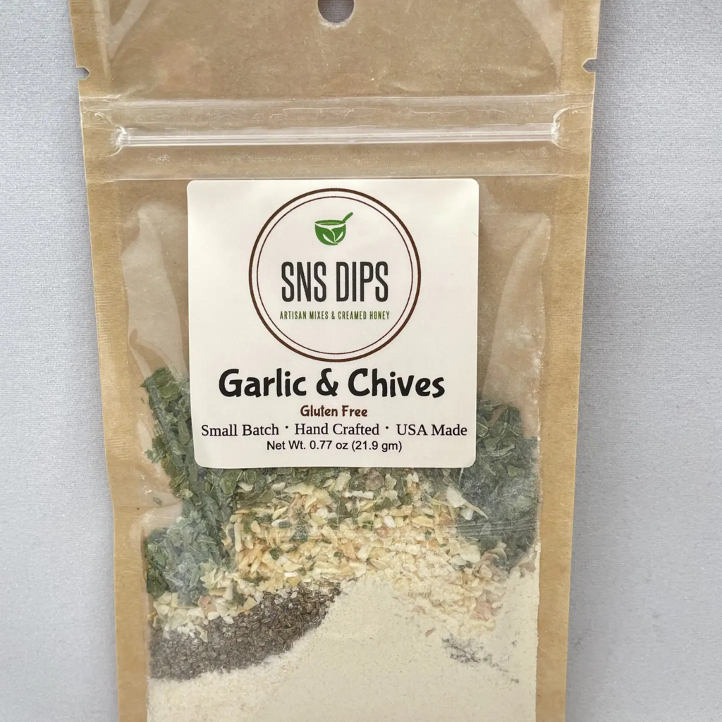 garlic and chives dip
