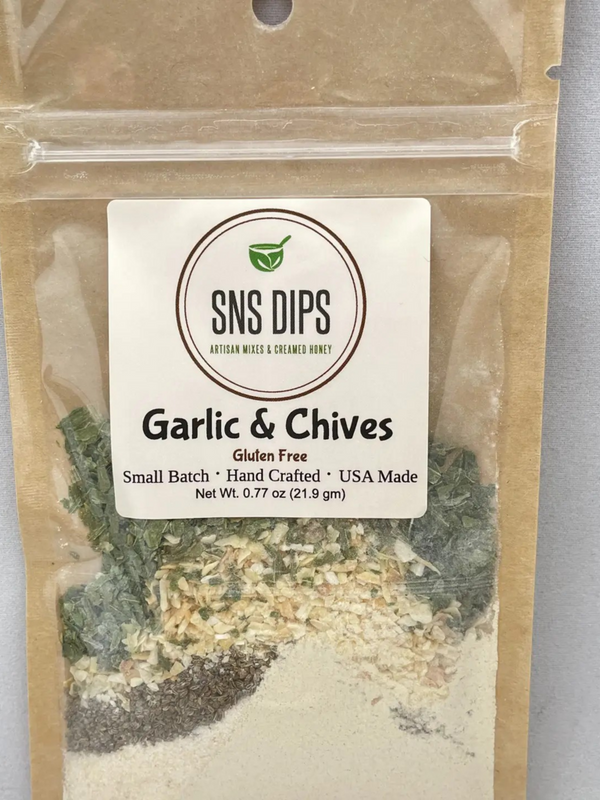 garlic and chives dip