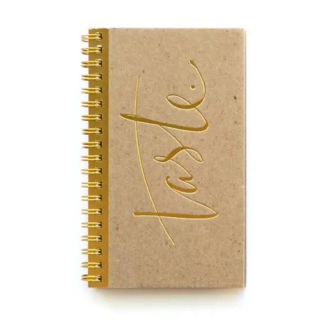 taste journal in kraft