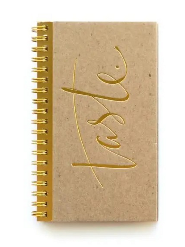 taste journal in kraft