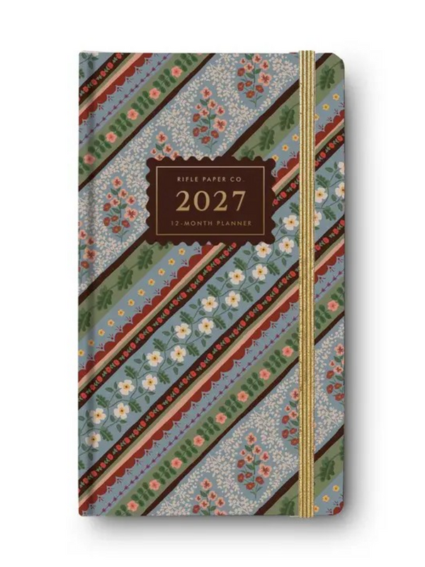 2027 Paisley 12-Month Hardcover Pocket Planner