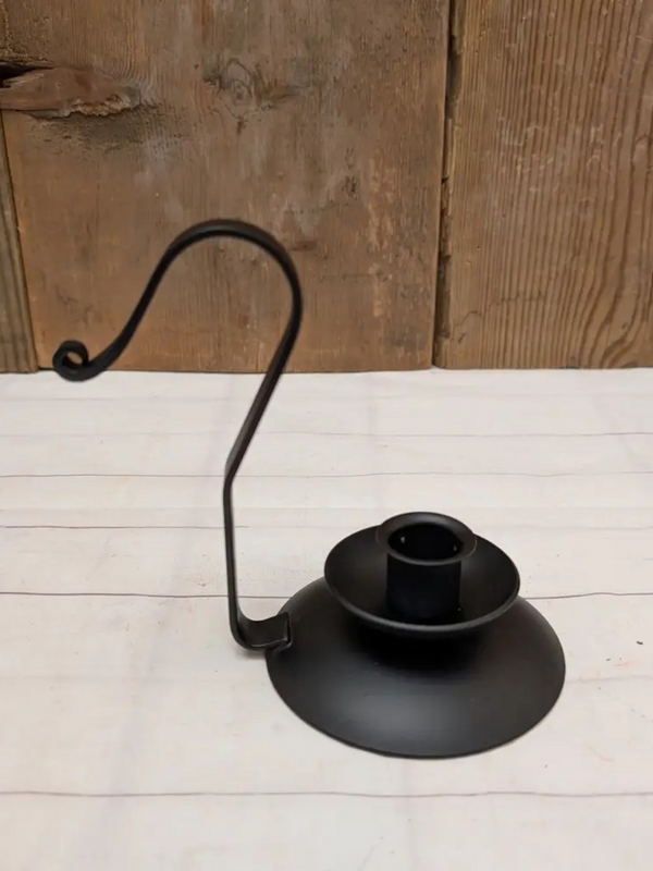 long handled taper candle holder