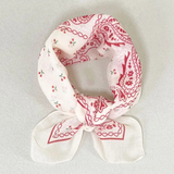 cherry and paisley floral bandana