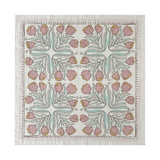 Beige & Pink Floral Bandana