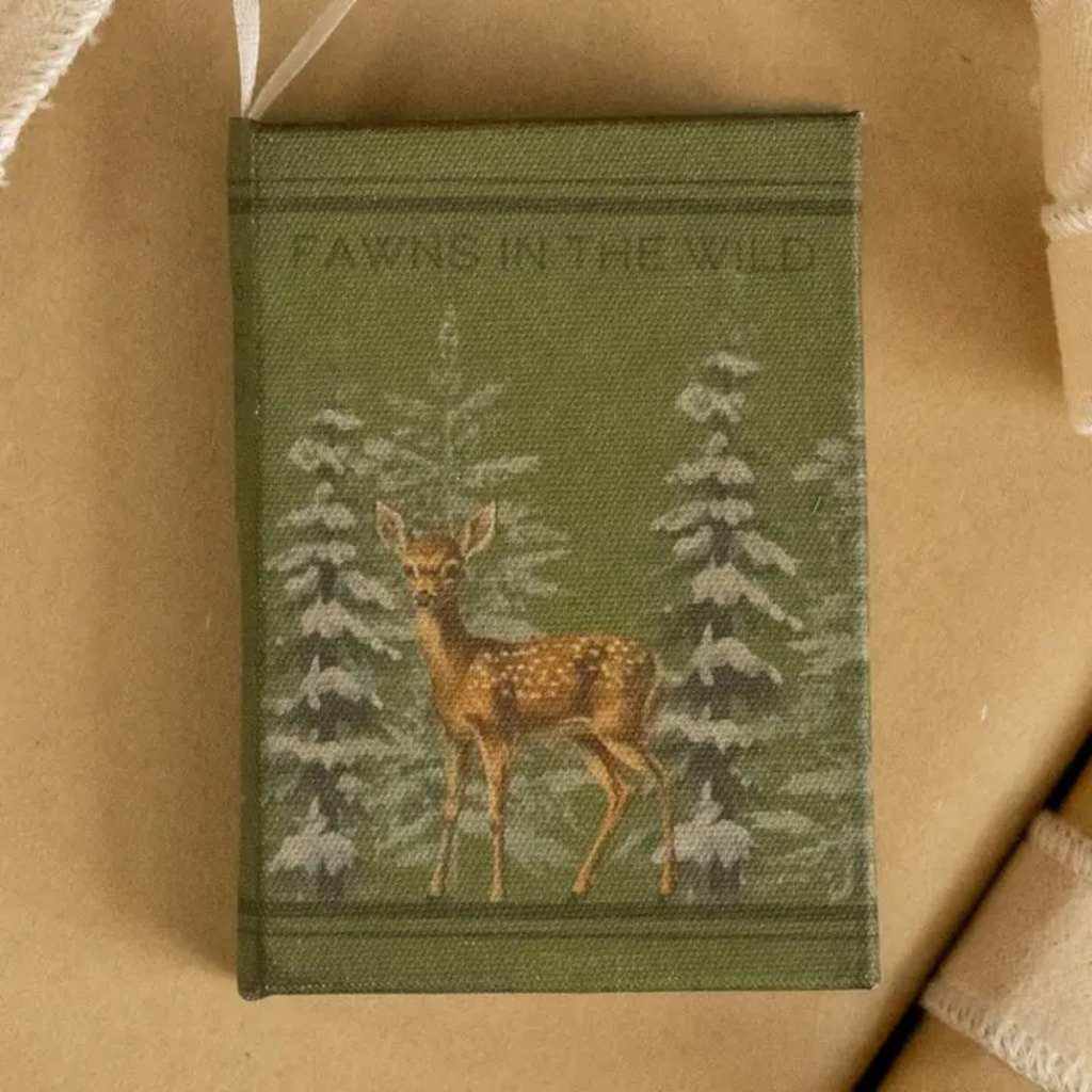 fawns in the fields journal ornament