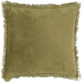 Moss Feather Filled Cushion