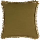 Moss Feather Filled Cushion