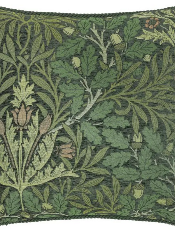 Acorn Multi Jacquard Cushion Thyme/Forest | Thyme/Forest / Feather Filled / 55 x 55