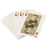 vintage cat playing cards